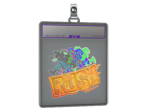 Sticker Slab | Rush 4x20 (Holo)