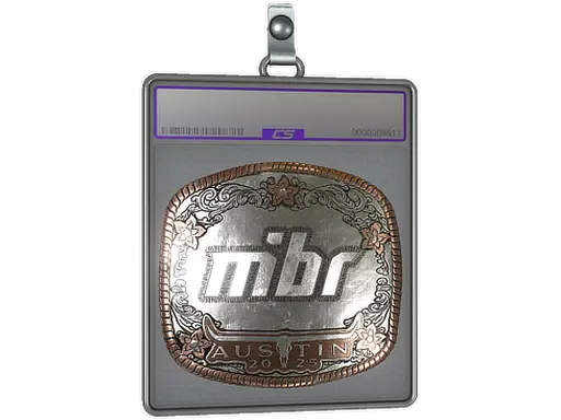 Sticker Slab | MIBR (Foil) | Austin 2025