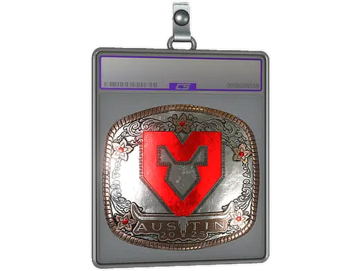 Sticker Slab | MOUZ (Foil) | Austin 2025
