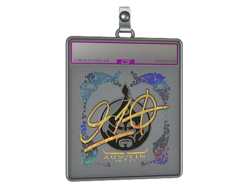 Sticker Slab | 910 (Holo) | Austin 2025