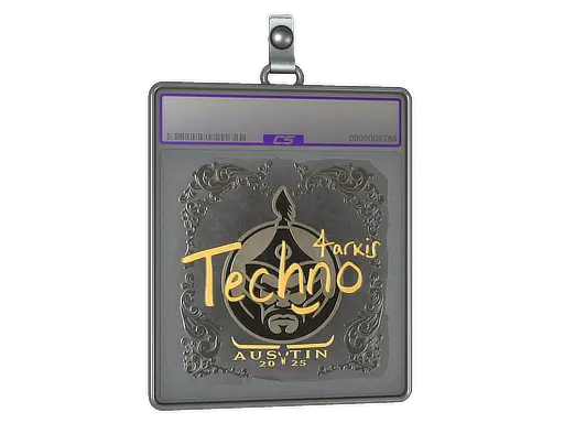 Sticker Slab | Techno4K (Foil) | Austin 2025
