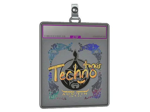 Sticker Slab | Techno4K (Holo) | Austin 2025