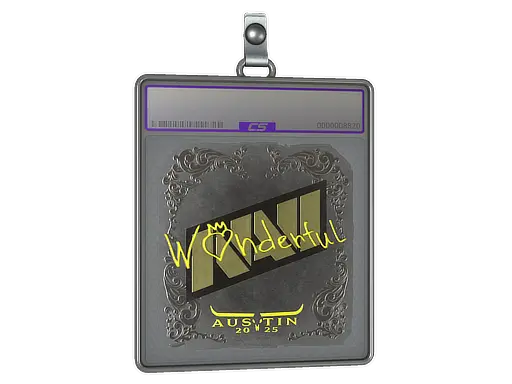 Sticker Slab | w0nderful (Foil) | Austin 2025
