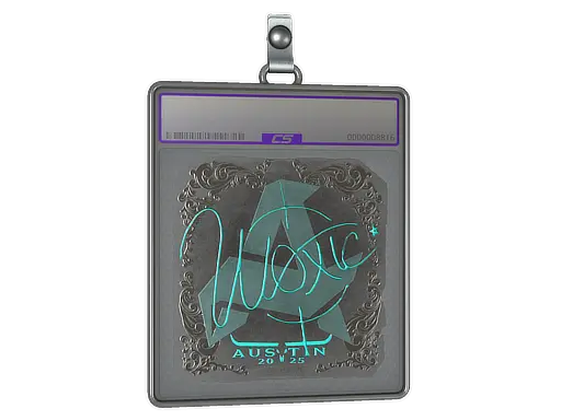 Sticker Slab | woxic (Foil) | Austin 2025