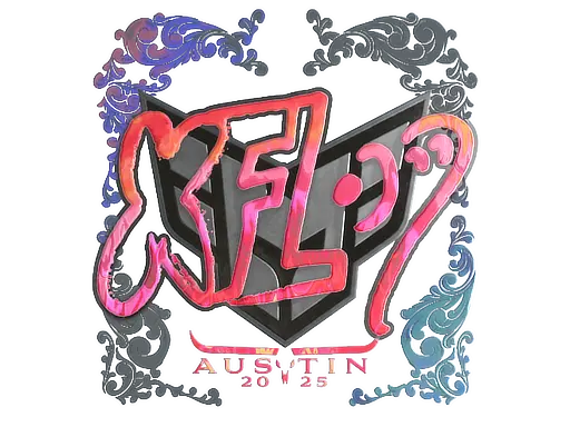 Sticker | xfl0ud (Holo) | Austin 2025