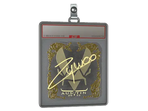 Sticker Slab | ZywOo (Gold) | Austin 2025