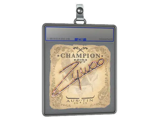Sticker Slab | ZywOo (Champion) | Austin 2025