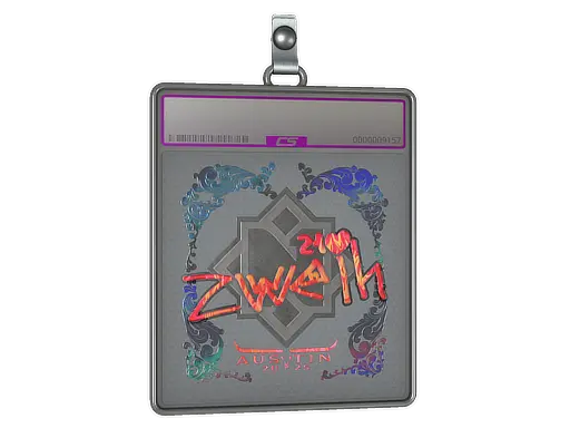 Sticker Slab | zweih (Holo) | Austin 2025