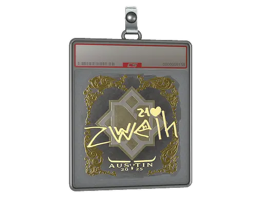 Sticker Slab | zweih (Gold) | Austin 2025