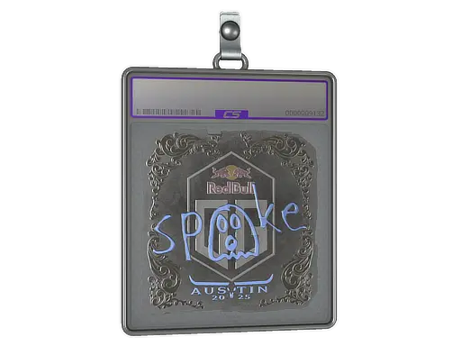 Sticker Slab | spooke (Foil) | Austin 2025