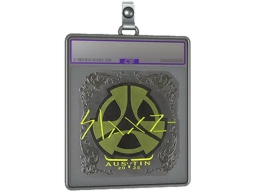 Sticker Slab | slaxz- (Foil) | Austin 2025
