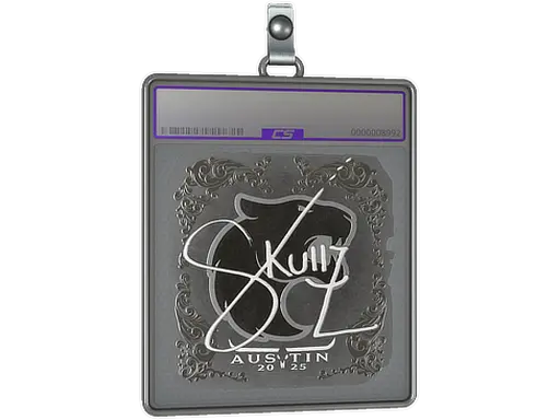 Sticker Slab | skullz (Foil) | Austin 2025