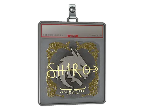 Sticker Slab | sh1ro (Gold) | Austin 2025