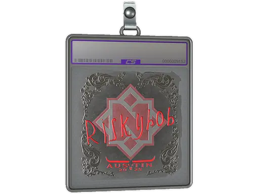 Sticker Slab | riskyb0b (Foil) | Austin 2025