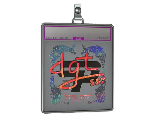 Sticker Slab | dgt (Holo) | Austin 2025