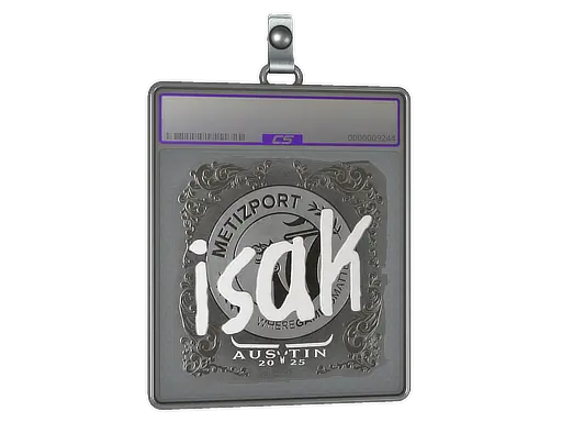 Sticker Slab | isak (Foil) | Austin 2025