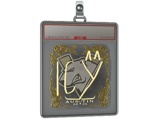Sticker Slab | ICY (Gold) | Austin 2025