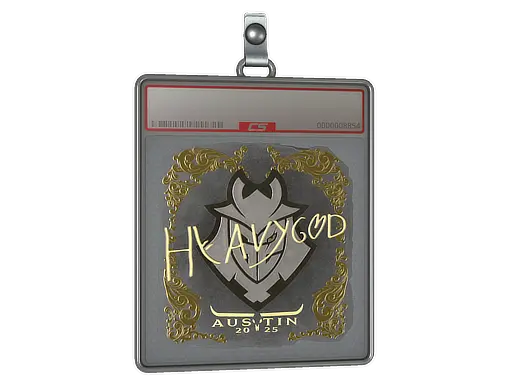 Sticker Slab | Heavygod (Gold) | Austin 2025
