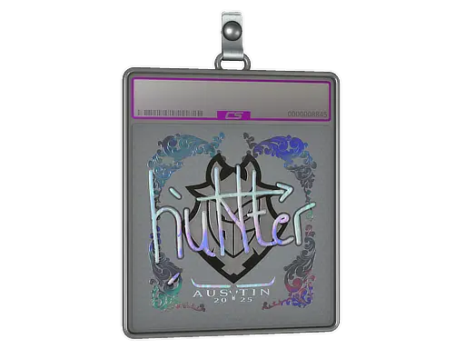 Sticker Slab | huNter- (Holo) | Austin 2025
