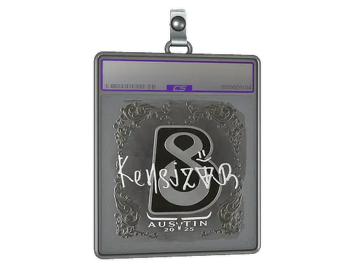 Sticker Slab | kensizor (Foil) | Austin 2025