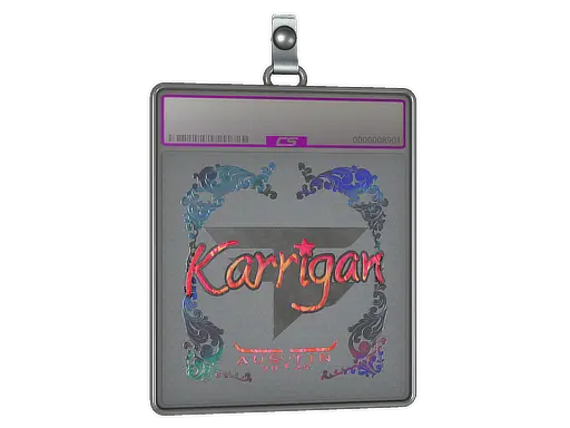 Sticker Slab | karrigan (Holo) | Austin 2025