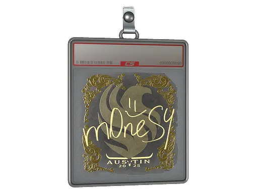 Sticker Slab | m0NESY (Gold) | Austin 2025