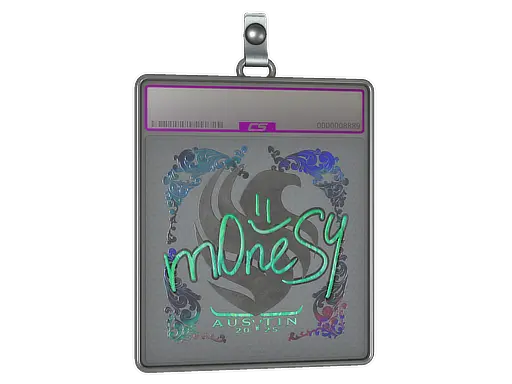 Sticker Slab | m0NESY (Holo) | Austin 2025