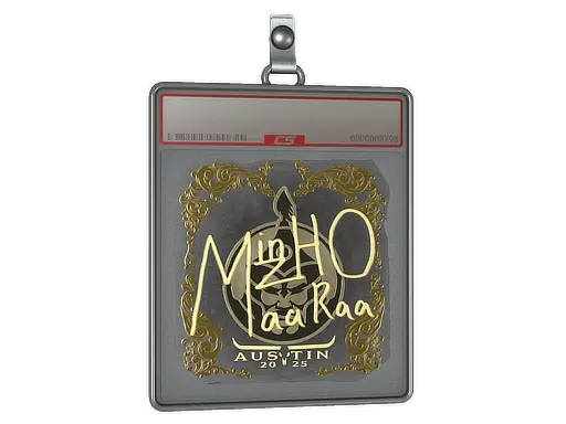 Sticker Slab | mzinho (Gold) | Austin 2025