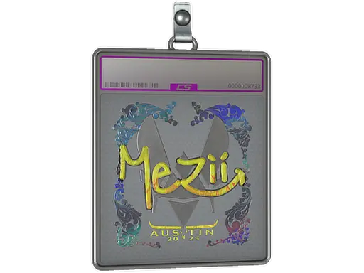 Sticker Slab | mezii (Holo) | Austin 2025
