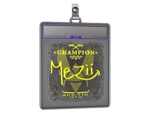 Sticker Slab | mezii (Foil, Champion) | Austin 2025