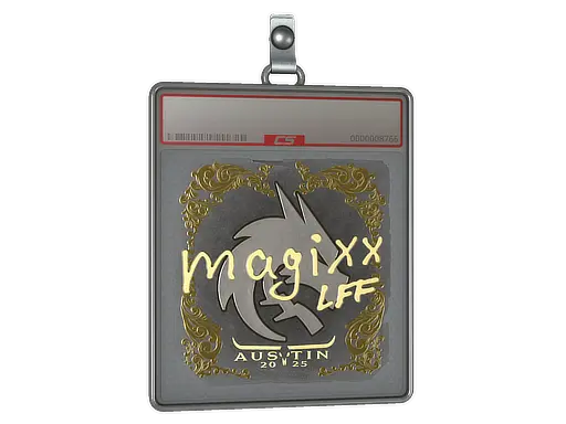 Sticker Slab | magixx (Gold) | Austin 2025