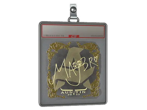 Sticker Slab | MAJ3R (Gold) | Austin 2025