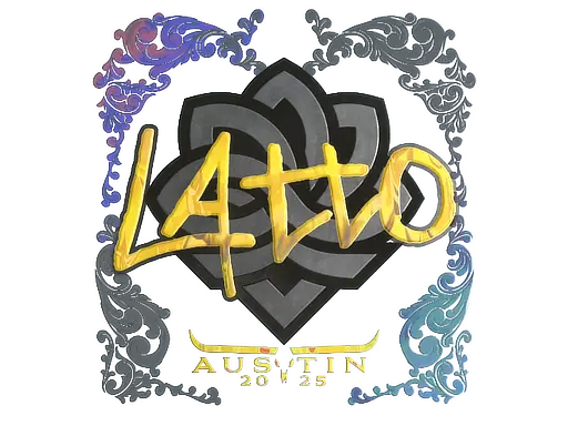 Sticker | latto (Holo) | Austin 2025