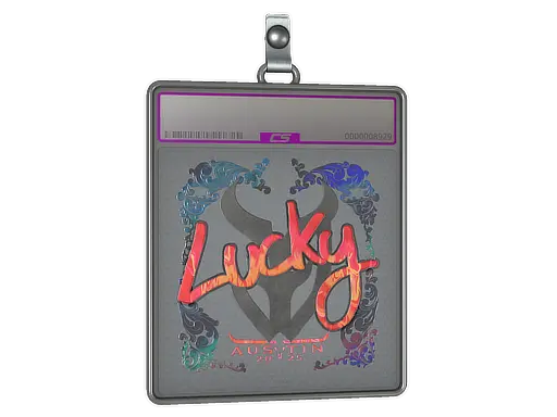 Sticker Slab | Lucky (Holo) | Austin 2025