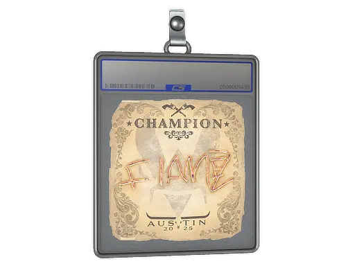 Sticker Slab | FlameZ (Champion) | Austin 2025