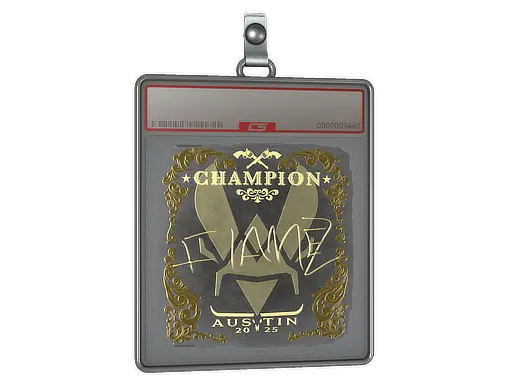 Sticker Slab | FlameZ (Gold, Champion) | Austin 2025