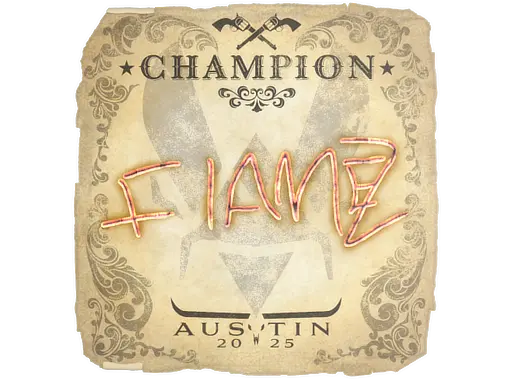 Sticker | FlameZ (Champion) | Austin 2025
