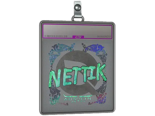 Sticker Slab | nettik (Holo) | Austin 2025