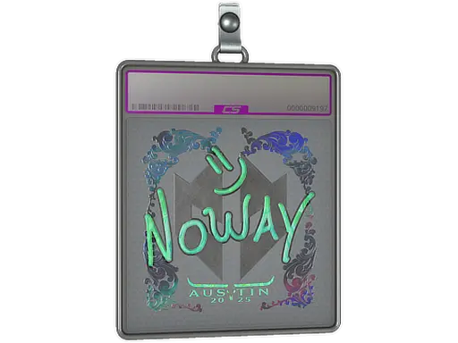 Sticker Slab | noway (Holo) | Austin 2025