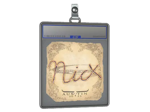 Sticker Slab | nicx | Austin 2025