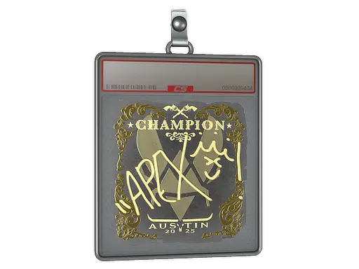 Sticker Slab | apEX (Gold, Champion) | Austin 2025