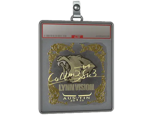 Sticker Slab | C4LLM3SU3 (Gold) | Austin 2025