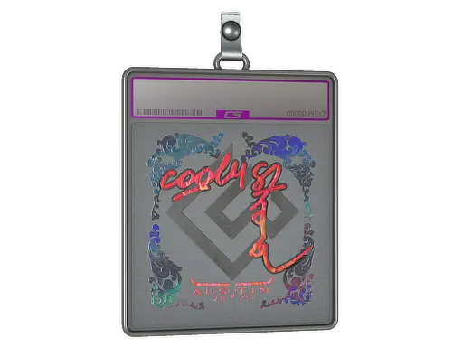 Sticker Slab | cool4st (Holo) | Austin 2025