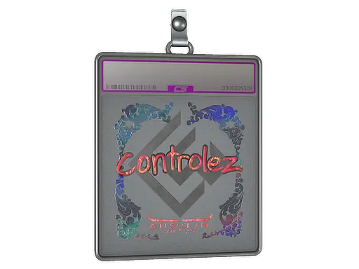 Sticker Slab | controlez (Holo) | Austin 2025