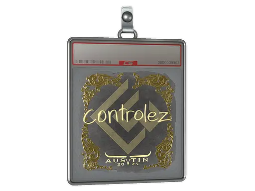 Sticker Slab | controlez (Gold) | Austin 2025
