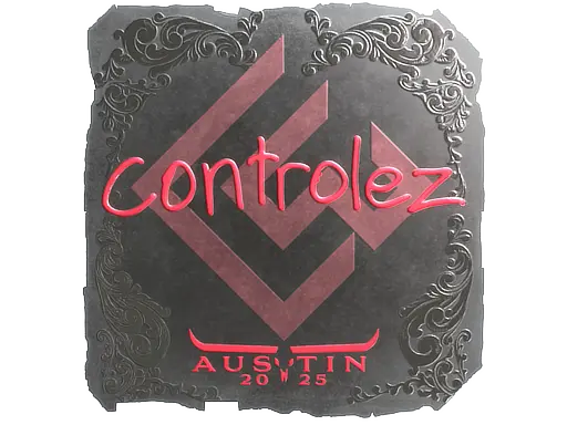 Sticker | controlez (Foil) | Austin 2025