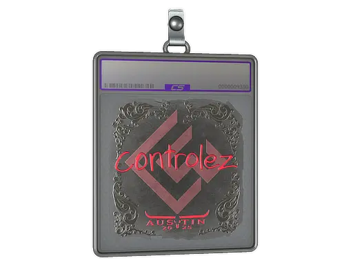 Sticker Slab | controlez (Foil) | Austin 2025