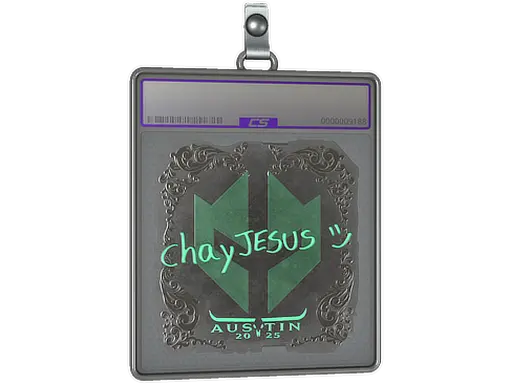 Sticker Slab | chayJESUS (Foil) | Austin 2025
