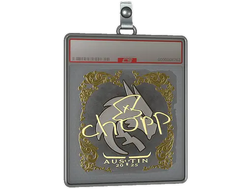 Sticker Slab | chopper (Gold) | Austin 2025