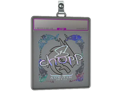 Sticker Slab | chopper (Holo) | Austin 2025